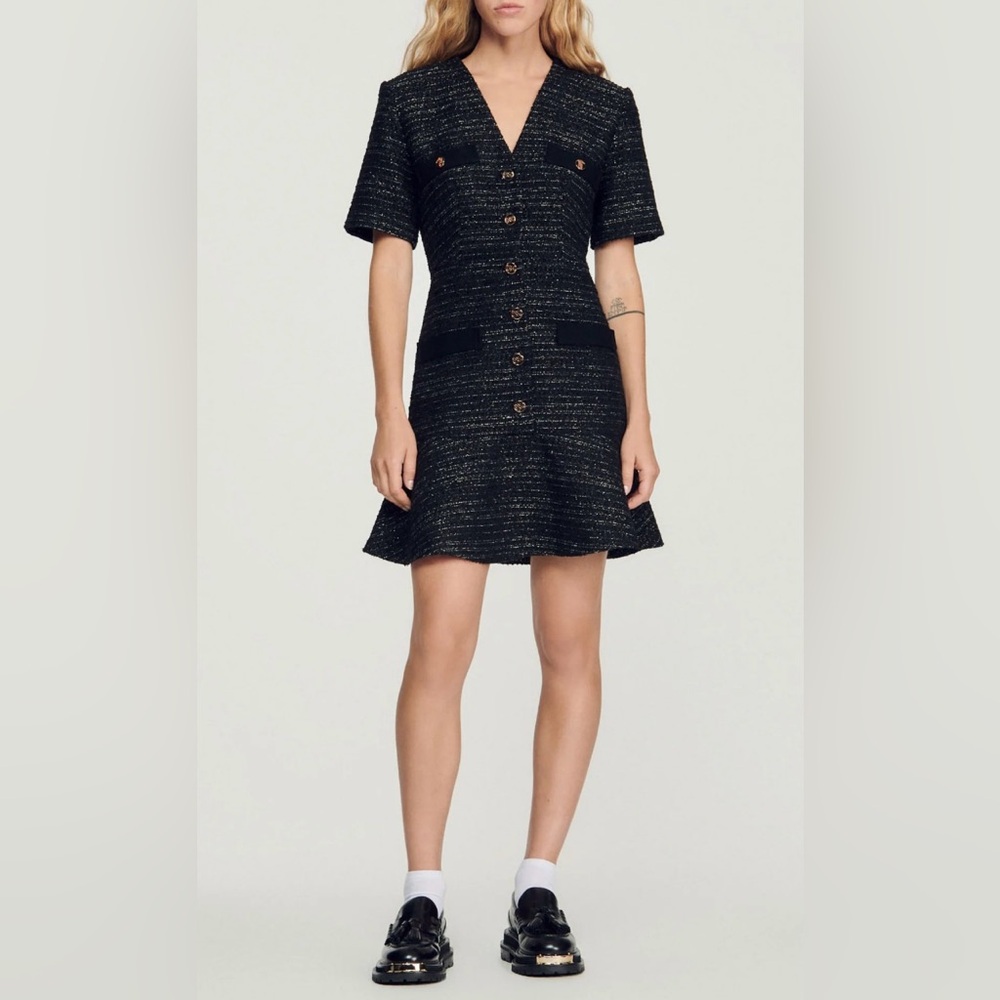 Sandro tweed dress - Picture 5 of 7
